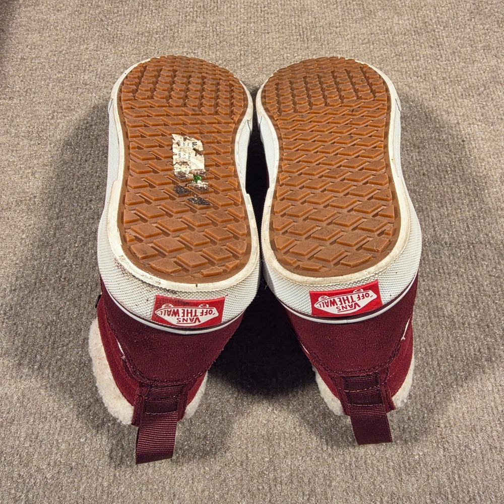 Vans Filmore Hi Vansguard Port Royale Burgundy Suede Sneakers Womens 9.5 - Picture 8 of 8